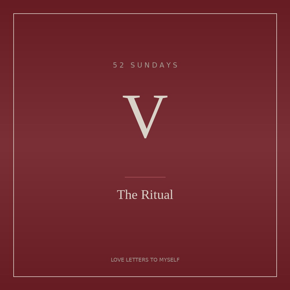 Chapter V — The Ritual, or Whatever That Bullshit Means (Full Chapter)